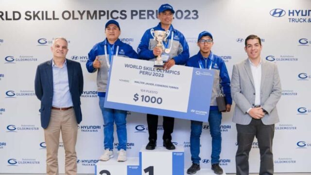 Conoce a los ganadores de las "World Skill Olympics Perú 2023" de Hyundai