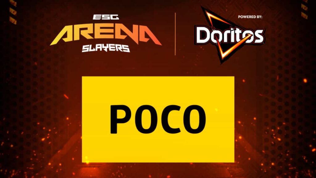 POCO será parte del Campeonato Gamer ESG Arena 2023