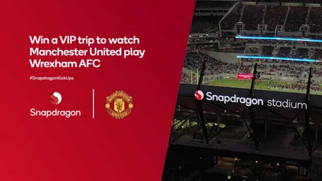 Snapdragon fue anunciado como socio presentador de la gira Manchester United por EE.UU. 23