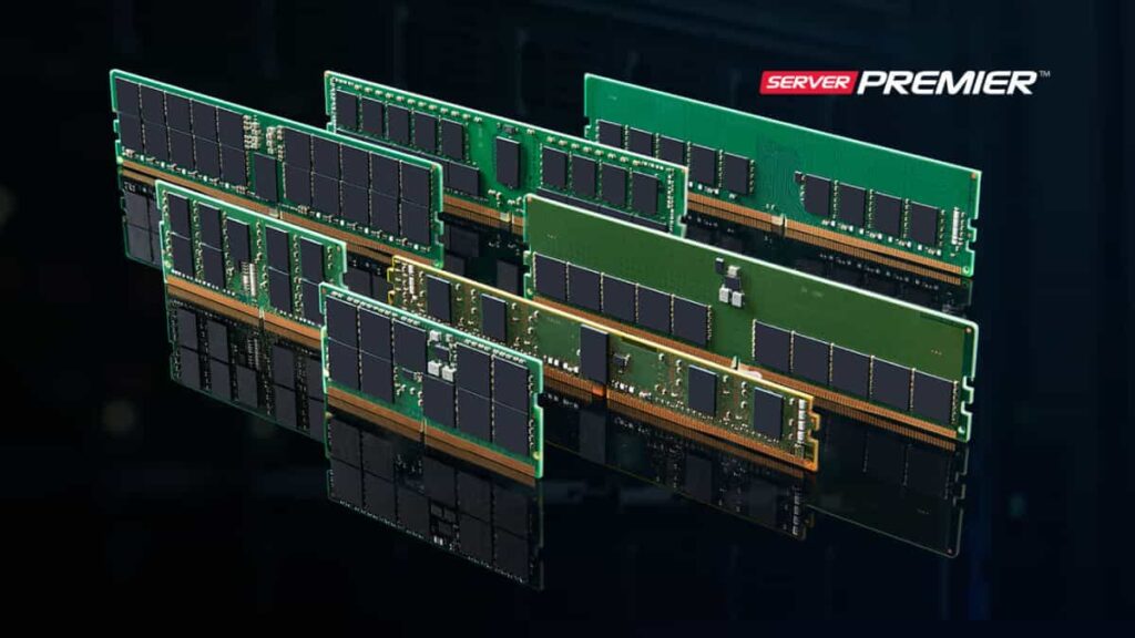 Kingston lanza los módulos de memoria Server Premier DDR5 UDIMM y SODIMM ECC a 5200 MT/s y 5600 MT/s