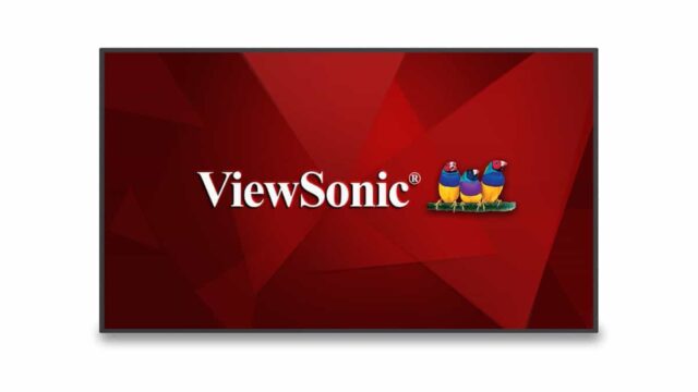 ViewSonic presenta su línea de displays digitales