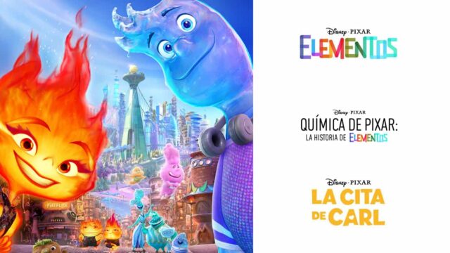 Elementos, la cinta animada de Disney y Pixar, se estrenan en Disney+