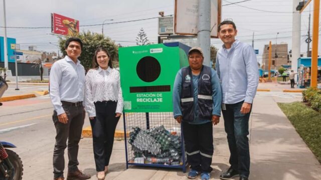 Interbank y Recicla LATAM instalan estaciones de reciclaje en todo el Perú