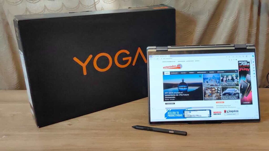 Reseña de la Lenovo YOGA 7 - 14IAL7