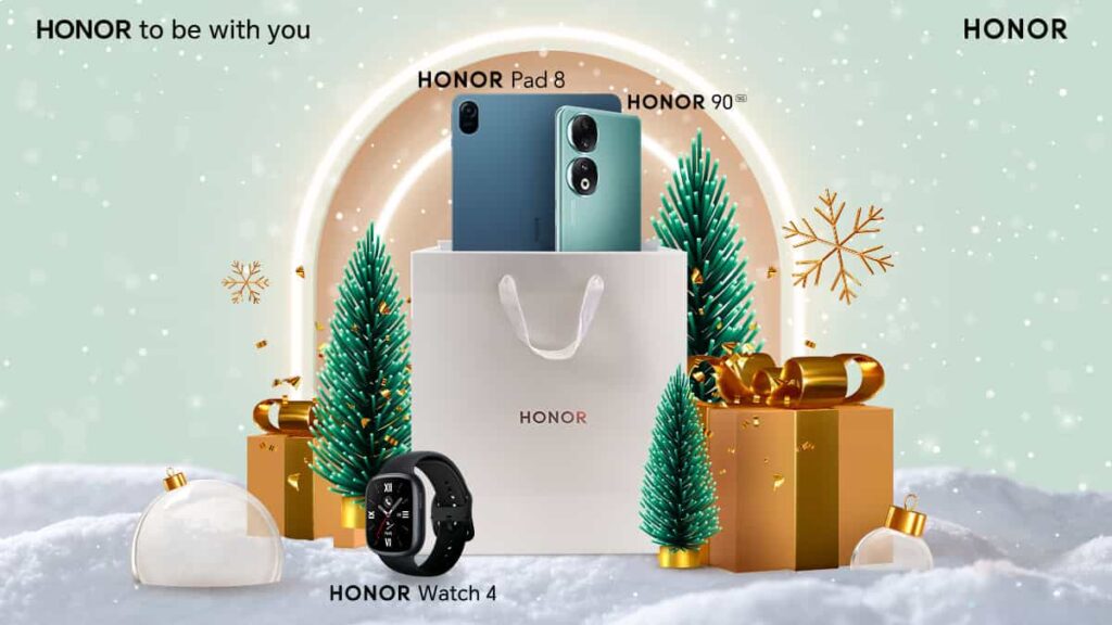 ¿Aún no sabes qué regalar esta Navidad? Honor nos trae 3 opciones