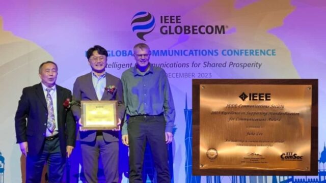Samsung Research recibe Premio a la Excelencia en Apoyo a la Estandarización de las Comunicaciones de IEE ComSoc