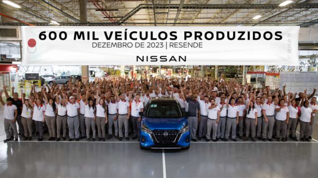 Nissan celebra el hito de 600 mil vehículos producidos en el Complejo Industrial de Resende