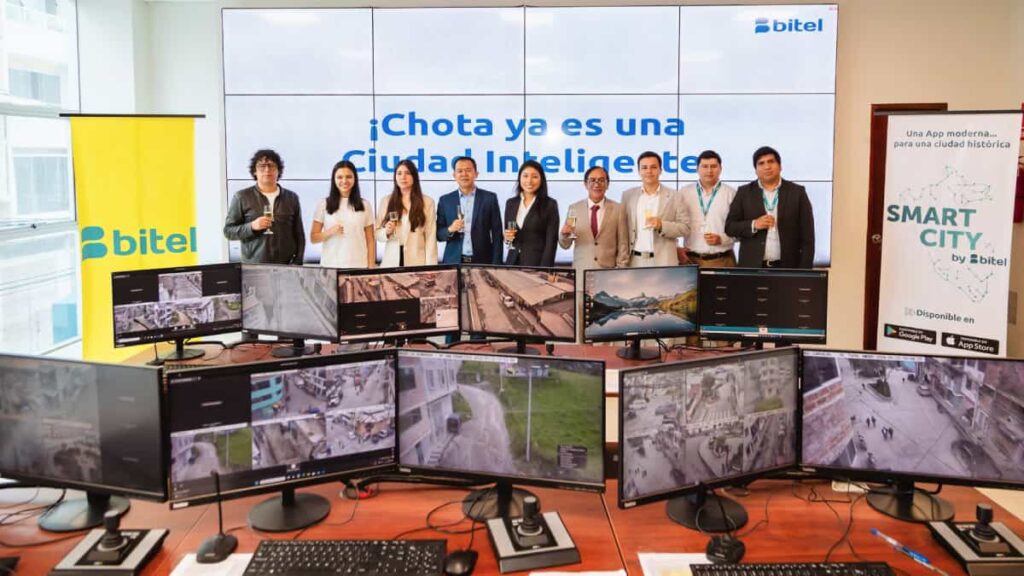 Proyecto de Bitel Ciudad Inteligente llega a Chota