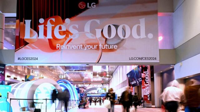 LG presenta sus últimas innovaciones en el CES 2024