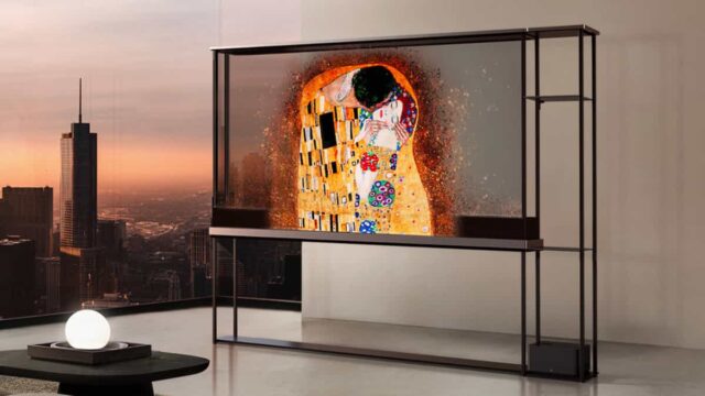 LG lanza el primer televisor OLED Transparente e inalámbrico del mundo