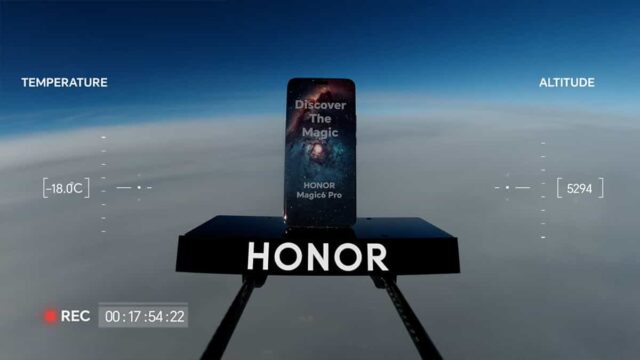 Honor Magic6 Pro con batería basada en silicio viajó al frío extremo de la estratósfera