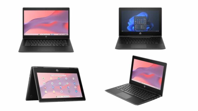 HP presentó tres nuevas Chromebooks HP Fortis