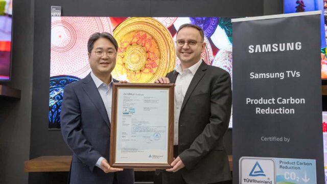 Samsung obtiene la certificación TÜV Rheinland para 8 series de productos de la línea 2024