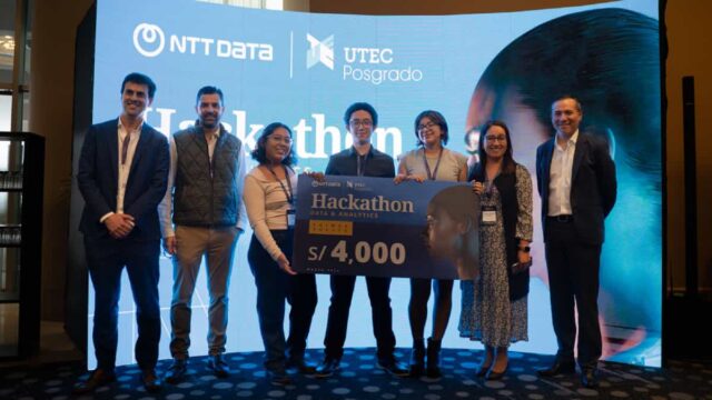 UTEC Posgrado y NTT DATA se unen para impulsar proyectos sostenibles con Hackathon Data y Analytics