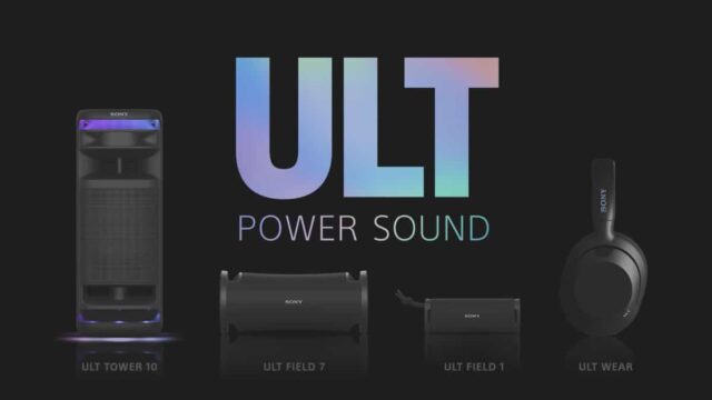 Sony presenta su nueva serie de audio ULT Power Sound