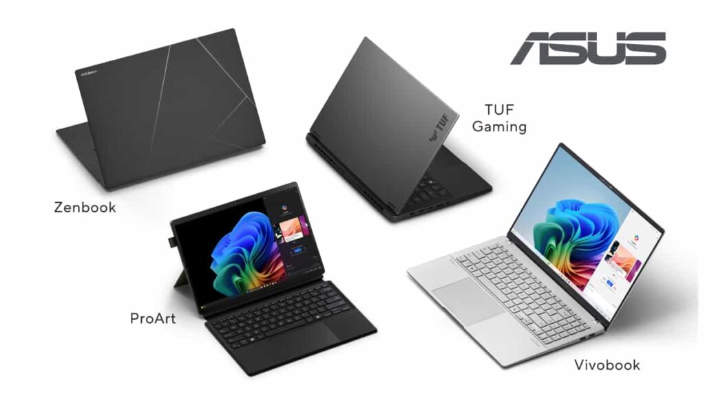 Computex 2024: Asus presentó sus nuevas laptops Copilot+ con IA