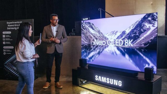 Samsung presentó su nueva línea de televisores 2024 con IA en el sur del Perú