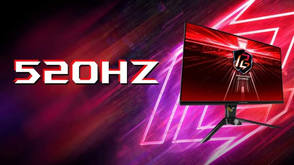 ASRock presenta su primer monitor IPS para gaming de 520 Hz