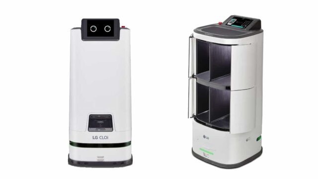 LG presenta robot con tecnología AI para sectores de hostelería y salud