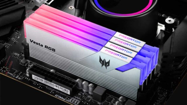 Biwin relanza la memoria DDR4 Predator Vesta RGB