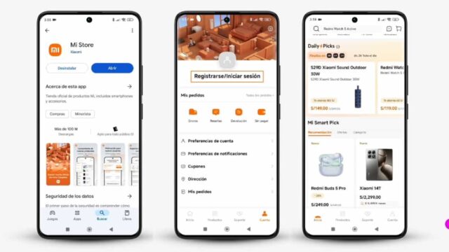 Xiaomi lanza su nueva app 'Mi Store'