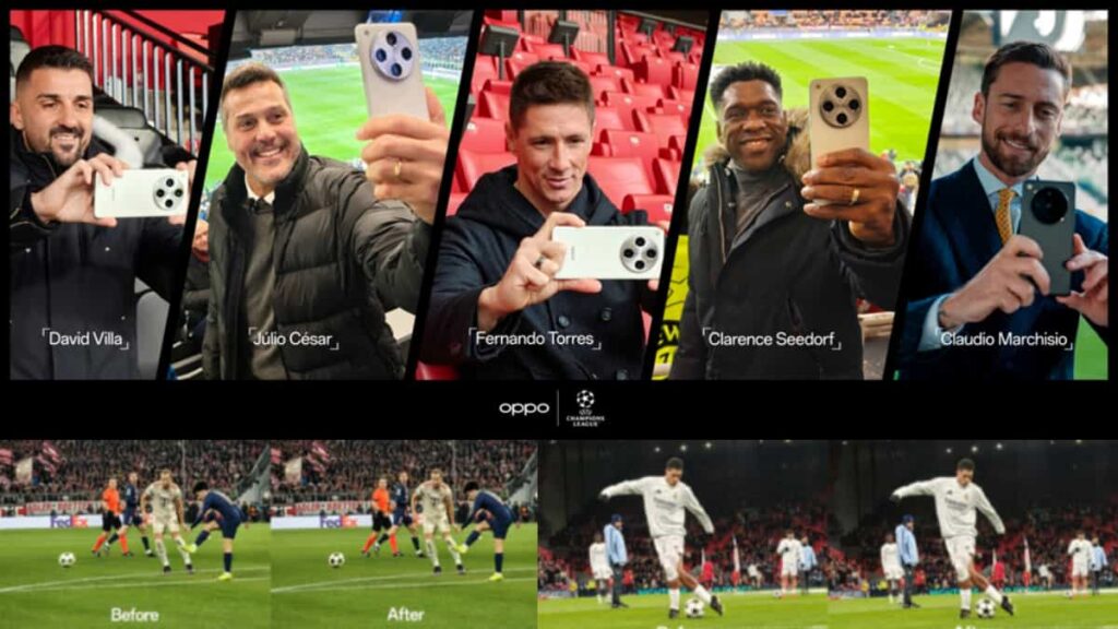 OPPO amplía colaboración con la Champions League con el OPPO Find X8 Pro