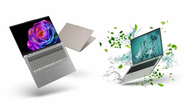 CES 2025: Acer actualiza su serie Swift Go y Aspire Vero 16 con los últimos procesadores Intel Core Ultra