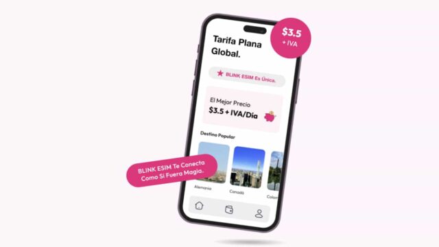 BLINK eSIM anuncia servicio de Internet móvil por tarifa plana única