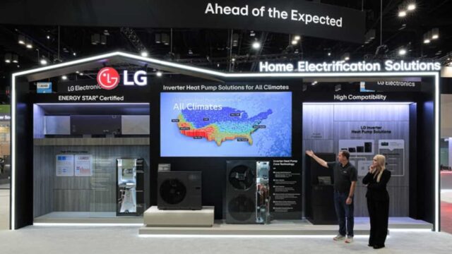 LG presenta sus últimas soluciones de HVAC en AHR Expo 2025