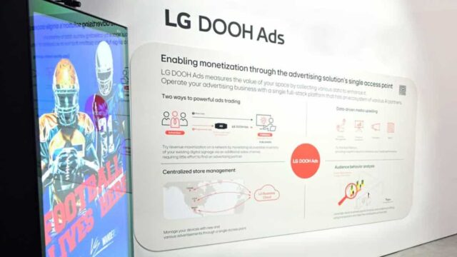 LG Business Cloud integra LG DOOH Ads y LG Pro:Centric Stay