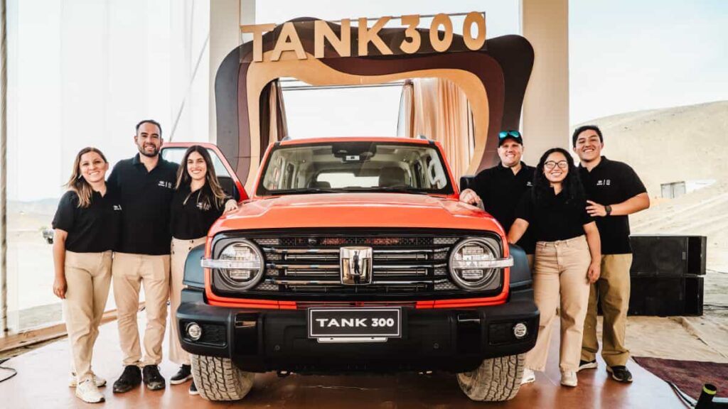 GWM presenta la nueva Tank 300